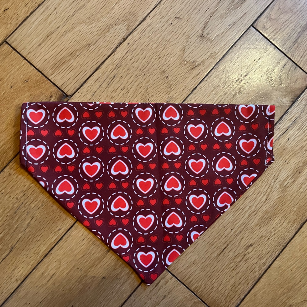 Valentine’s Day dog bandana
